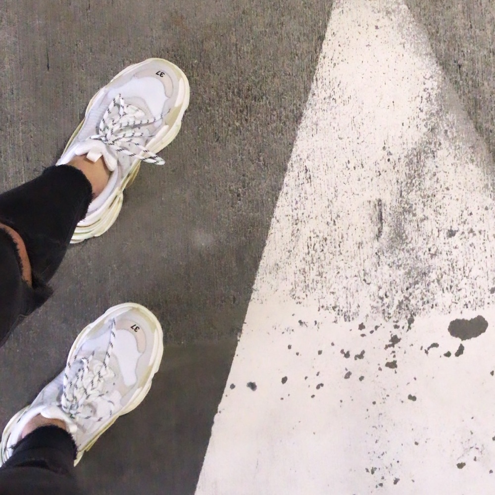 Balenciaga Triple S White Sneaker